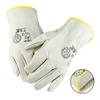 1Pair Cowhide Electric Welding Protective Gloves Wear-Resistant Anti-Scald Industrial Protective Gloves