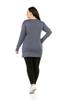 Women's Style Big Size Body Plus Size Round Neck Long Sleeve Viscose Long Mink Body