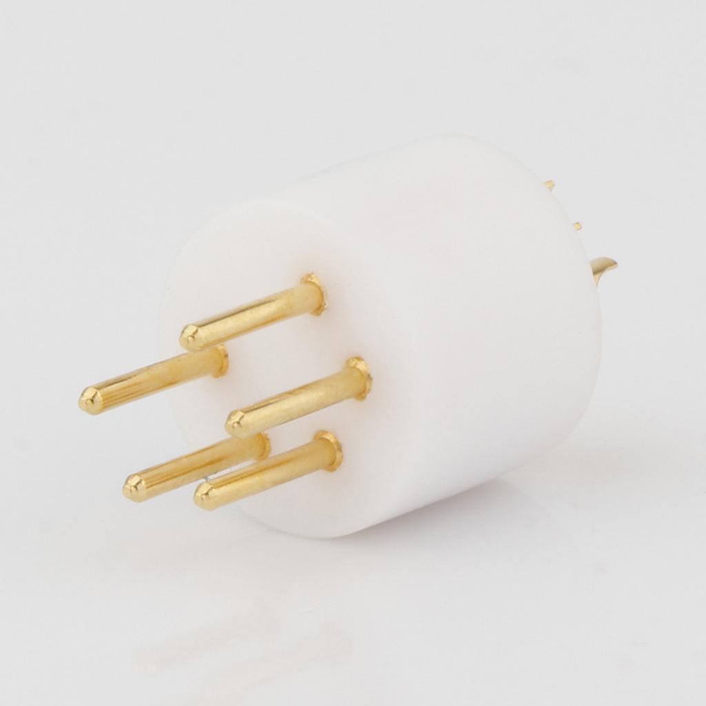 Проигрыватель Тонарм 5-контактный Hi-Fi Штекерный разъем DIN Для Rega Linn Roksan Чистая медь M DIN Позолоченный штекер