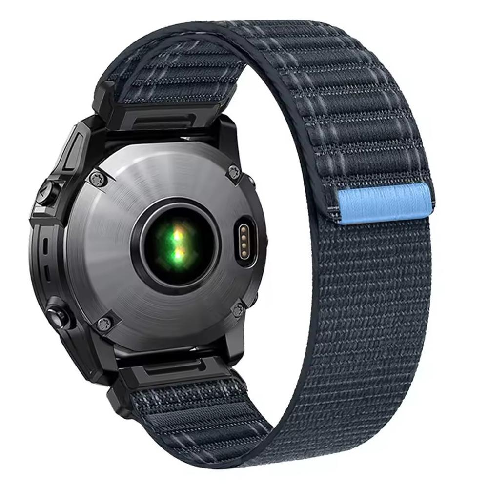 26 22mm Nylon Watch Strap for Garmin Fenix 8pro E 7X 7 6X 6 5plus/Forerunner 970 965 Quickfit Band Instinct 3 2X Loop Watchband