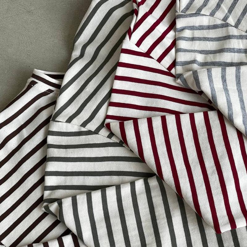 Женская полосатая футболка Hirsionsan с длинными рукавами, весна-лето 2023, большие футболки из 100% хлопка, женские повседневные шикарные футболки, топы для девочек