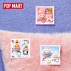POP MART Пушистая Коллекция Пузырьки Милые Частицы Тайные Коробки Одна Тайная Коробка/Полная Коробка 6 Шт PPMT-2511-0059
