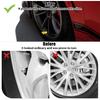 4 Pcs Cute Duck Tire Valve Stem Cap, Decorative Tires Valves Caps, Glow in The Dark Tire Valve Caps, Wheel Accessories, Universal for Cars,