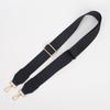 Adjustable Nylon Crossbody Shoulder Strap with Leather Ribbon