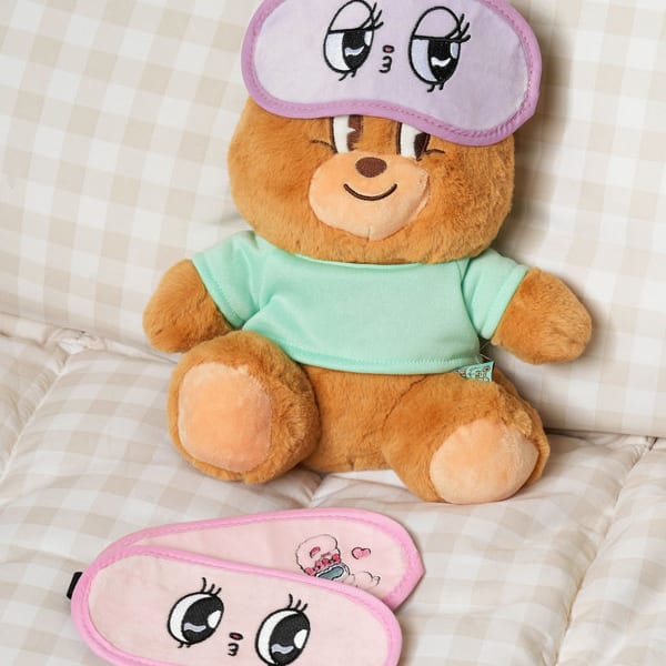 Маска для сна с вышивкой «Зайчик Эстер»