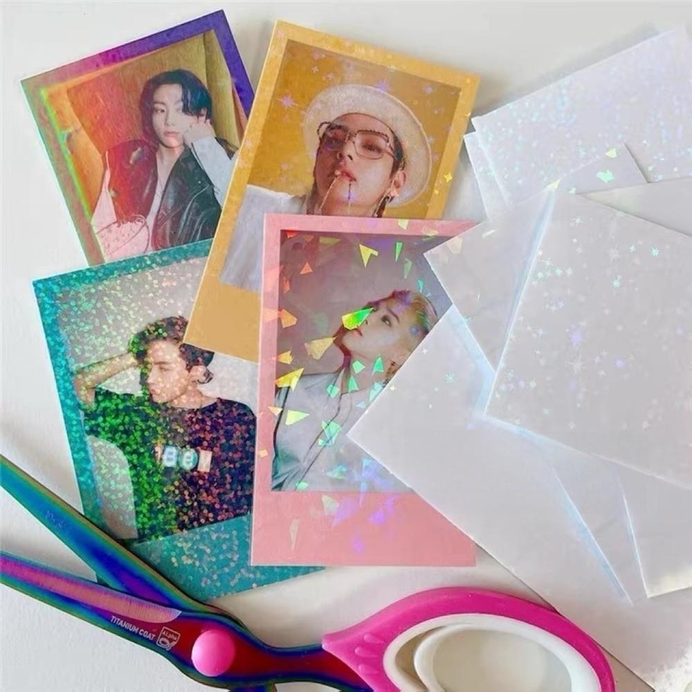 5 шт. Водонепроницаемые листы для ламинирования Самоклеящаяся пленка для холодной ламинации Карточка Фото