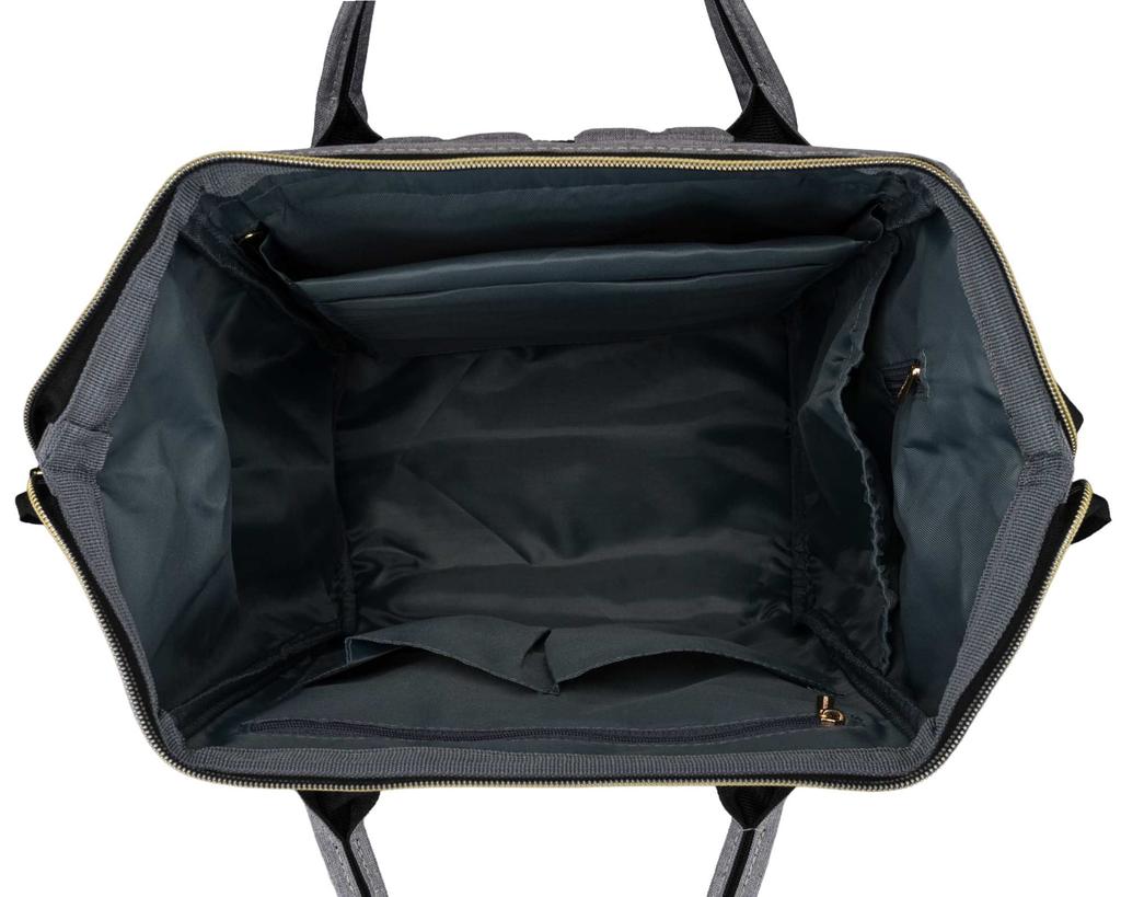 Plecak materiałowy PTN ALFA-5288 Gray