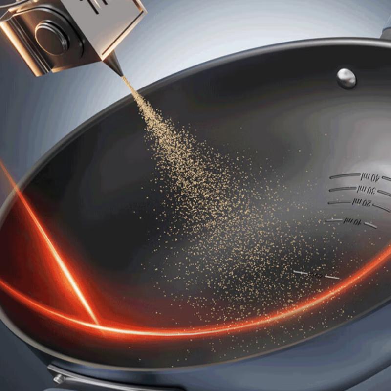 Aishida 32cm Titanium Non-stick Wok