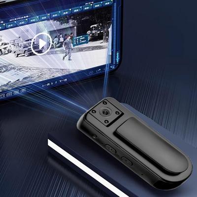 Мини-камера на тело HD 1080P с вращающимся на 180° объективом, Wi-Fi, носимая, видеорегистратор для спорта, велосипеда, улицы, с ночным видением