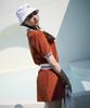Candini Cinnamon Orange Terry Skirt
