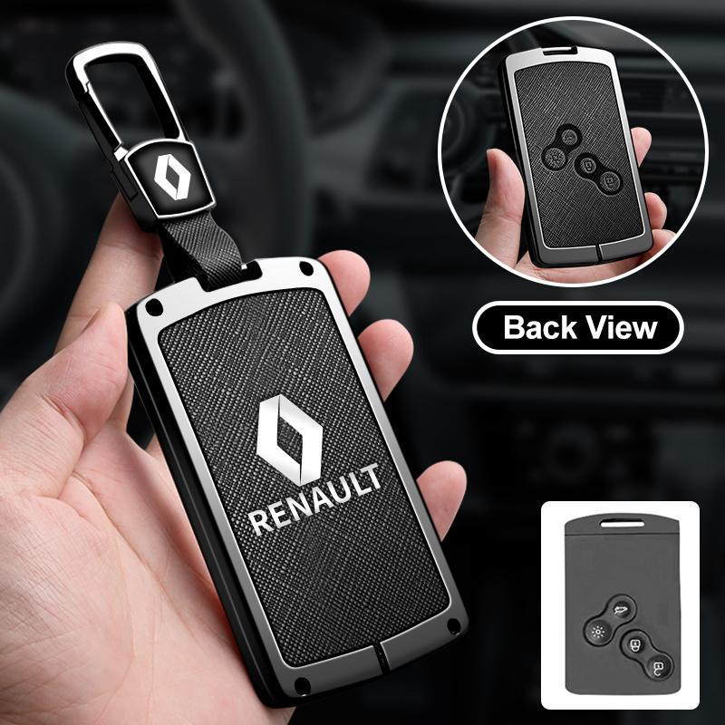 For Renault 2026 New Hub Caps Leather Car Key Cover for Renault Austral Kadjar Clio Megane Captur Arrana Kolaos Zoe Scenic Dacia