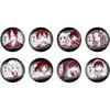 Hoozuki No Reitetsu Aforce X Dragon Horse Hoozuki No Reitetsu Can Badge 1boX 8pcs