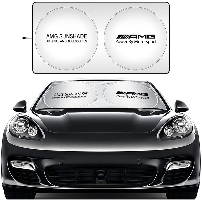 Car Window Windscreen Sun Cover Sun Visor Anti Snow Ice Car covers for Mercedes Benz AMG GLE GLS CLA CLE GLC CLS GLA Accessories JY5