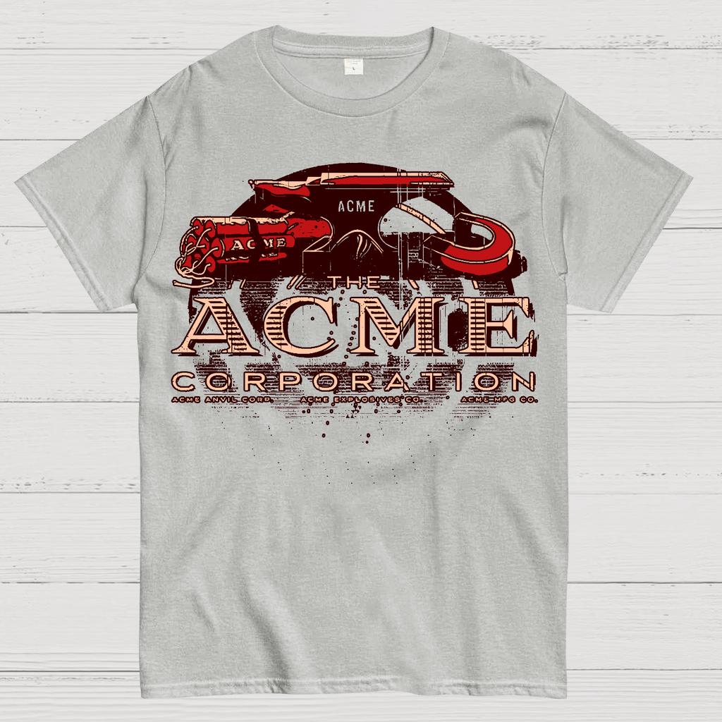 ACME Corporation Unisex 100% Cotton Summer Casual Cool Loose T-Shirt