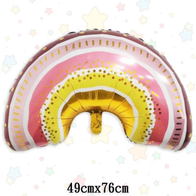 Новые мультяшные радужные шары-кисточки в виде облака из алюминиевой пленки для украшения детского дня, дня рождения