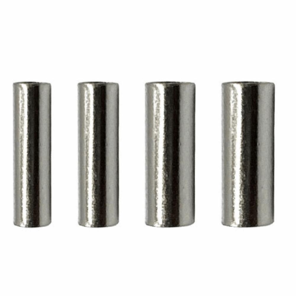 100PCS Copper Fishing Line Crimps Single Barrel Wire Connector Kits For Fishing Leaders
