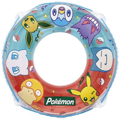 Плавающее кольцо Igarashi Pokemon 80 см (с веревкой) Внутренняя окружность надутого кольца составляет примерно 105~110 см.