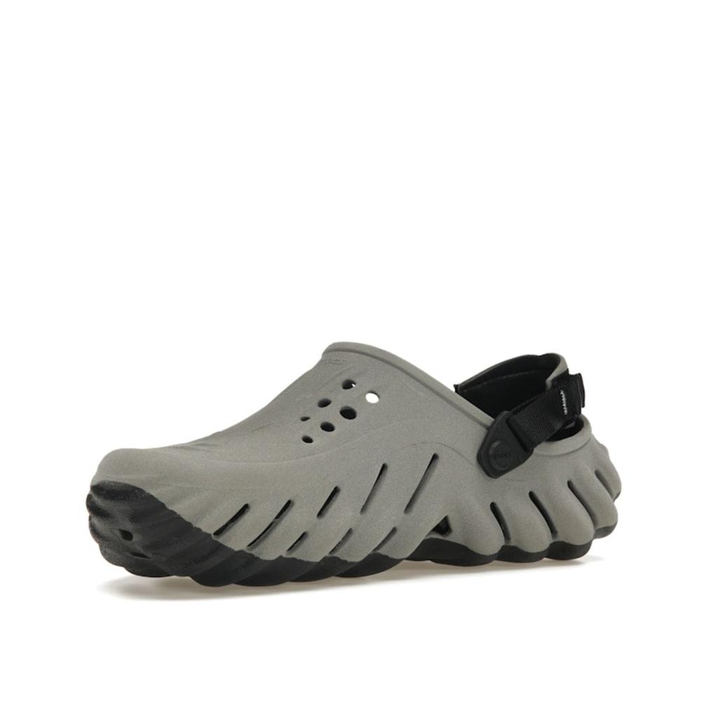Crocs Мужские кроссовки Echo Clog Reflective Grey Black 208795-0WN