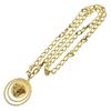 Б/у Длинное колье VERSACE Medusa GP Chain Золотое