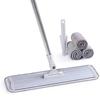 Grey Chenille Flat Mop with Stainless Steel Rod