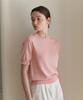 YUPPE Frill Round Knit_Pink