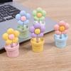Shake Head Flower Ornament Car Small Flower Bobble Head Ornaments  Auto Interior Accessories