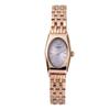 LCREA Women's Solar Watch, Made In Japan (OVALE Pink Gold, Stainless Steel Bracelet/LC2003-PG5L)