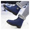 Winter New Women's Thick Plush Cotton Boots and Mid Top Warm Snow Boots Are Fashionable  Trendy  and Upgraded for Warmth