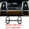 Для Kia Sorento MQ4     Панель переключения передач ABS Рамка отделки переднего выхода подлокотника Консоль кнопки подсветки Вентиляционная накладка