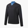 DESCENTE GOLF Men'S Windproof 2-In-1 Pullover Sweater