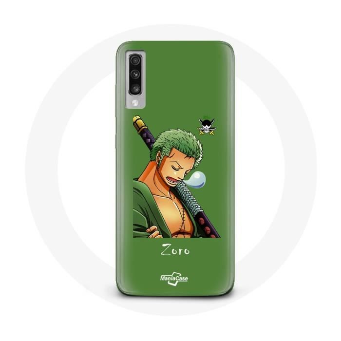Coque Samsung Galaxy A70 One piece Manga Zoro epée