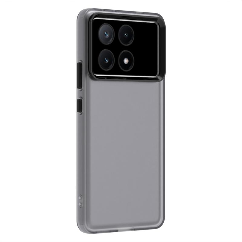 Матовый прозрачный чехол для Xiaomi POCO X6 Pro Чехол Силиконовый Матовый Простой ТПУ POCO X6 Pro Защитный Чехол для телефона POCO X6 Pro