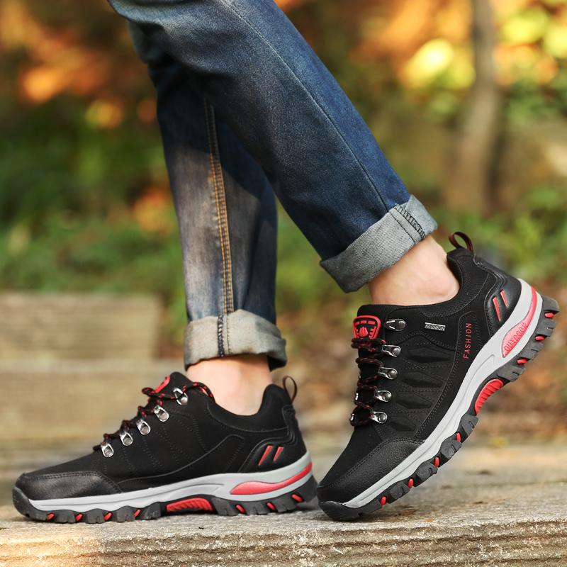 MCTIN Women Sports Shoes Men Sneakers Outdoor Hiking Non-Slip Low Top Couple Footwear