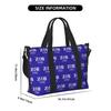 Zeta Phi Beta 1920 Print Travel Duffel Bag Women Multipurpose Workout Luggage Handbag Lightweight Waterproof Tote Bags