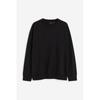 H M tHerMolite Loose Fit sweatsHirt Black