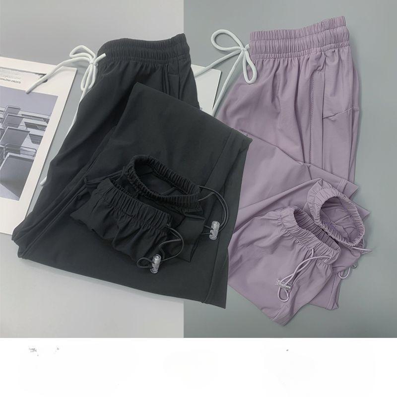 Дышащие быстросохнущие спортивные брюки для женщин, летние брюки для бега на открытом воздухе