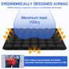 Inflatable Seat Cushion 3D Air Bags Travel Cushion Lightweight Anti Pressure Ulcer TPU Cushion for Home Office Car Traveling