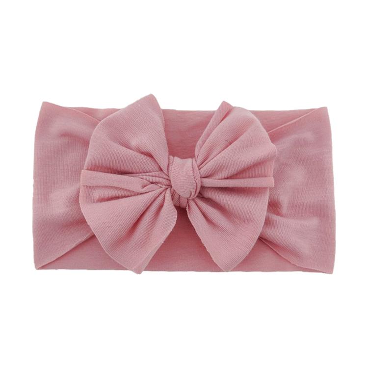 PL Newborn Infant Baby Headband Big Bow Headband Baby Girl Headbands Baby Knotted Bow Headwear