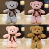 Light 30cm Green Bear Plush Toy Stuffed Animal Doll Small Pink Gift Festival