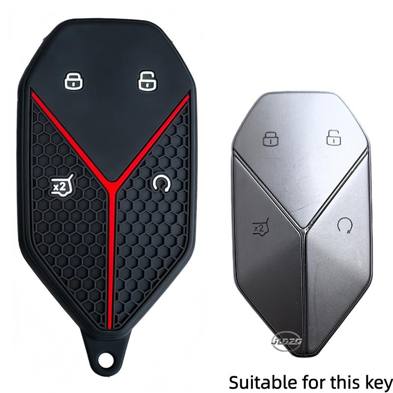 Чехол для ключа автомобиля для Byd Formula Leopard Super 5 Ultra 8 Titanium 3 9 Fang Cheng Bao Брелок Чехол Оболочка Держатель Брелок Аксессуары