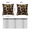 Leopard Cheetah Fur Hide Animal Fur Pattern Pillowcase Cushion Comfort Throw Pillow Sofa Cushions Used for Home Living Room