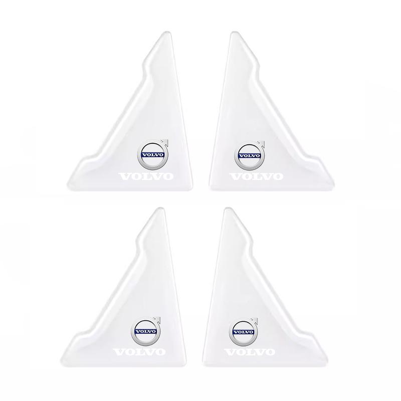 2/4Pcs Car Door Corner Protection Sticker Dash-proof Buffer Decals For Volvo XC90 V90 V60 XC60 V40 EC40 EX40 S80 S60 S90 C40 XC4