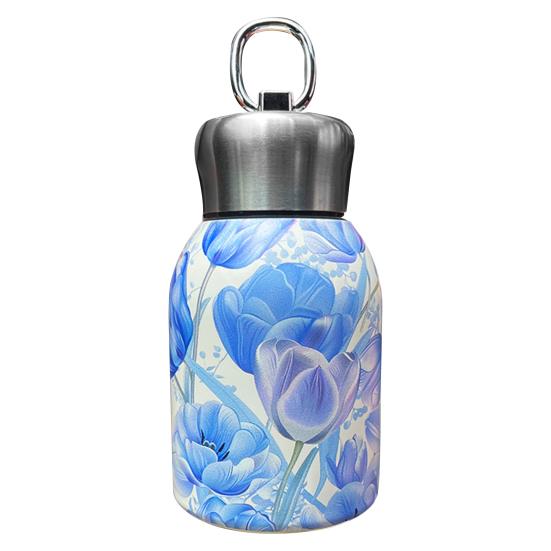 Portable Thermal Bottle Water Flask Mini Thermal Cup 300ml Insulated Tumbler for Hot Cold Drinks Leak-proof Travel Coffee Mug Gift for Lovers Parents