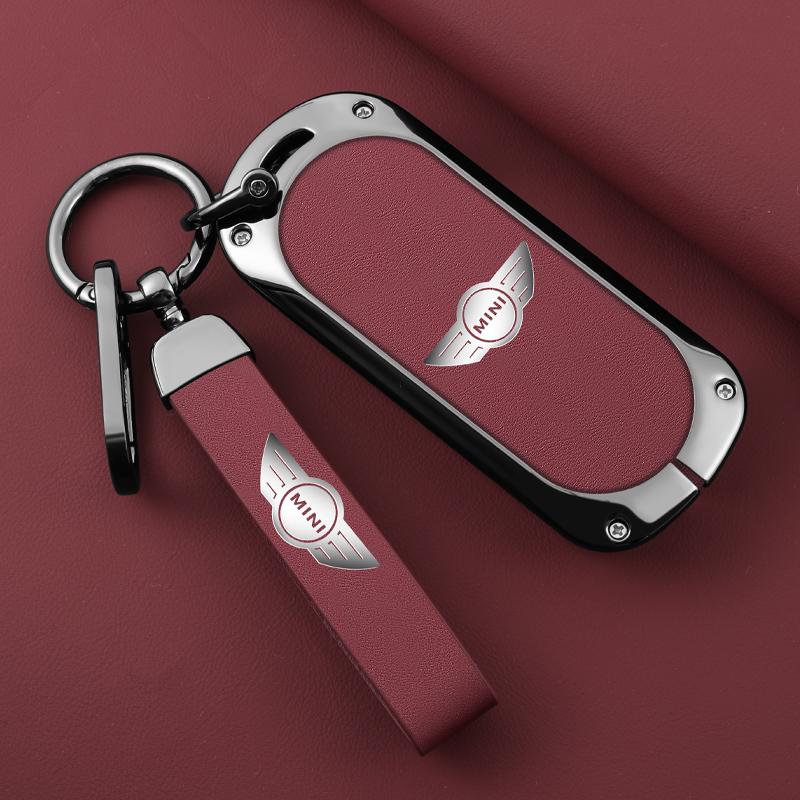 ETNR1 Hot 2025 Zinc Alloy Car Remote Key Case Cover Holder Shell Shell Fob for Bmw Mini Countryman Cooper One 2023 2024 Accessories Ke