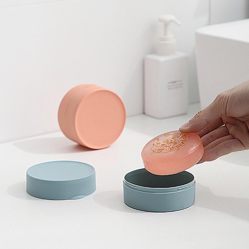 1 шт. Новый многофункциональный дорожный портативный герметичный водонепроницаемый контейнер для мыла с крышкой, контейнер для хранения мыла для ванной комнаты, герметичный контейнер для мыла
