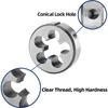 12-32 12-32 UNEF Tap 12-32 UNEF Cast Iron Die For Stainless Steel HSS