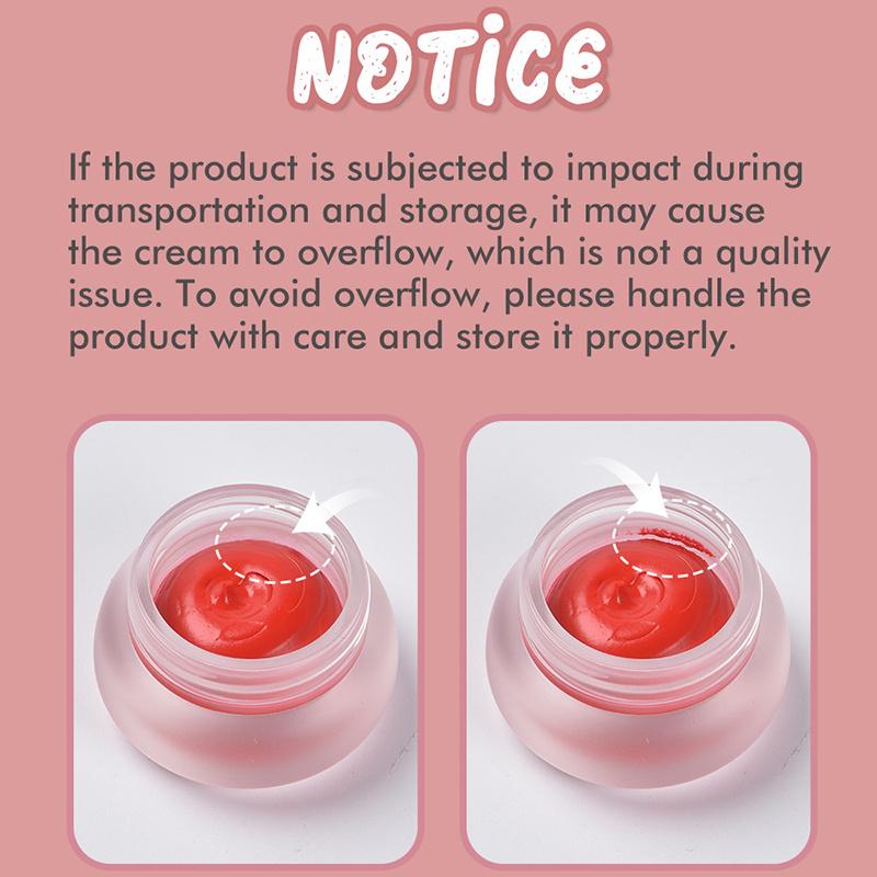 6-color Mousse Blush Nude Natural Delicate Color Long-lasting Matte Velvet Rouge Waterproof Face Beauty