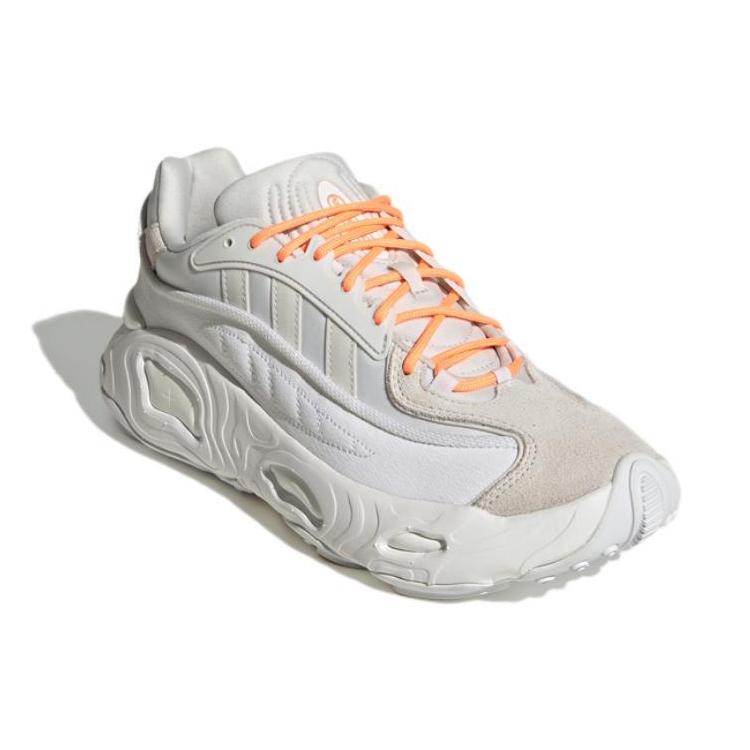 adidas Оригинальные кроссовки Oznova Low Tops Устойчивые к износу Athleisure Повседневная спортивная обувь Унисекс Белый Серый GW6864