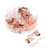 Office Clips Kit Colored Metal Antirust Push Pins Paper Clips Binder Sets Paper Storage Decoration