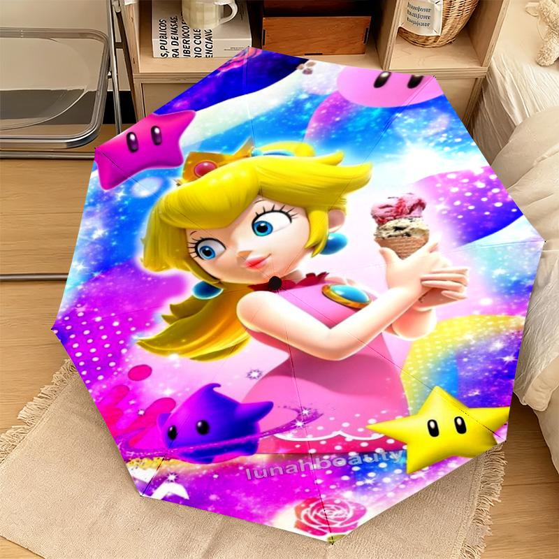 Super Mario Automatic Umbrella - Suitable Travel Portable Umbrella Outdoor sun shading umbrella Suitable For All Seasons